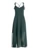 Vera Mont Abendkleid mit Volant in Dusty Slate