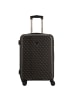 Guess Jesco 4 Rollen Trolley 64 cm mit Dehnfalte in brown logo