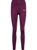 Hummel Leggings Hmlmt Chipo Multisport Damen in GRAPE WINE