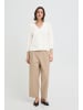 Fransa Kurzarm-Bluse FRIMIRA Regular fit in Blanc de Blanc