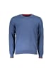 North Sails Blau Grau Bio Baumwolle Herren Pullover