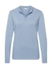 GOLDNER Polopullover in himmelblau