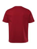 Men Plus Kurzarm T-Shirt in kupfer braun