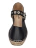 Espadrij l'orginale Espadrilles BALLERINE ROQUE  in schwarz