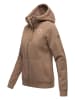 Marikoo Kapuzensweatjacke Setsunaa in Taupe Grey Melange