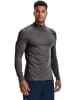 Under Armour Longsleeve "ColdGear Fitted Mock" in Grau