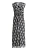 CARTOON Midikleid ohne Arm in Schwarz/Weiß