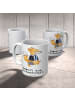 Mr. & Mrs. Panda Teetasse Anwalt Leidenschaft mit Spruch in Weiß