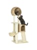 Pawhut Kratzbaum Beige 60L x 60B x 150H cm