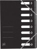 Oxford Ordnungsmappe Top File+ A4 8 Fächer 390g schwarz