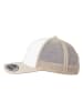  Flexfit  Flexfit Unisex Retro Trucker Colored Front in khaki/white/khaki