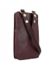 Greenland Nature Nature Soft Handytasche Geldbörse Leder 11 cm in bordeaux