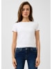 QS T-Shirt in 0100_weiß