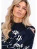 VIRITA Women Sweater in Navy