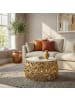 FineBuy Couchtisch in Gold / Marmor / 60x60x33