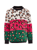 ebeeza Damen Strickpullover in Pink