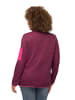 Ulla Popken Sweatjacke in fuchsia pink