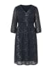 Ulla Popken Midikleid in schwarz