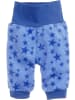Schnizler Kinder Pumphose "Pumphose Fleece Sterne mit Strickbund" in Blau