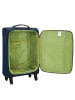 D&N Travel Line 6754 4-Rollen Kabinentrolley 55 cm in blau