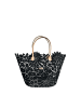 Baldinini Trend Schwarz PU Damen Handtasche