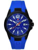 Swiss Alpine Military by Grovana Schweizer Uhr Sport Herren schwarz in blau