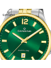 Candino Analog-Armbanduhr Candino Classic silber, gold groß (ca. 42mm)