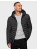 Threadbare Steppjacke Bescot in Black