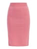 myMo Damen Strick Midirock in Pink