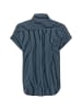 SAMSOE & SAMSOE Bluse Majan in marine hellblau - 0009