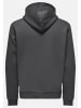 ONLY & SONS Sweatshirt / Hoodie Connor in Grey Pinstripe
