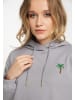 IZIA Damen Hoodie in Grau