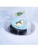 Mr. & Mrs. Panda Ablaufgarnitur Pinguin Angler ohne Spruch in Eisblau
