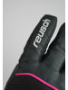 Reusch Fingerhandschuhe Teddy GORE-TEX in 7771 blck/blck melang/pink glo