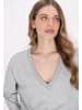 DreiMaster Maritim Women Sweatshirt in grey melange