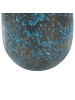Beliani Dekovase VELIA in Blau/Braun - (W) 23 x (H) 40 x (L) 23 cm