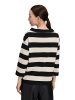 Betty Barclay Sweatshirt mit Stehkragen in Schwarz/Beige