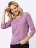 Sieh an! Pullover in orchidee
