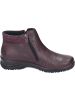 Comfortabel Sportliche Stiefeletten in bordeaux