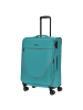 Stratic Strong - 4-Rollen-Trolley M 65 cm erw. in petrol