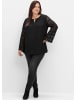 sheego Tunika in schwarz
