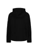cmp Woman Jacket Fix Hood in Schwarz