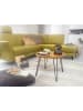 KADIMA DESIGN Couchtisch | Sheesham, Haarnadel-Design, Retro, Rund
