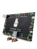 Mr. & Mrs. Panda Adventskalender Hebamme Leidenschaft mit Spruch in Kreidetafel