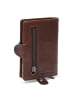 The Chesterfield Brand Baldwin Kreditkartenetui RFID Schutz Leder 6.5 cm brown