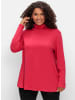 sheego Rollkragenshirt in magenta