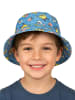 SpongeBob Spongebob Schwammkopf Fischerhut Bucket Hat Sonnenhut Anglerhut in blau