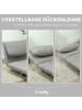 HOMCOM Schlafsessel-82L x 87B x 89H cm-Grau