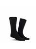 Kunert Socken Homesocks ohne Gummifäden in Black