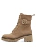 Tamaris Schnürstiefeletten in Beige